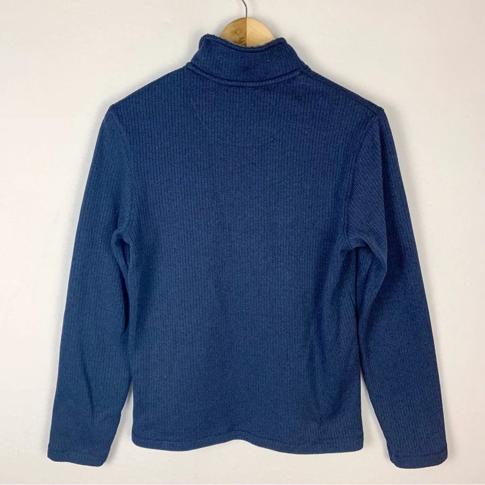 Champion Yale Blue 1/4 Zip Sweatshirt - Picture 2 of 6